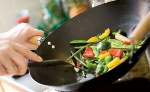 cooking vegetables - GM diet plan